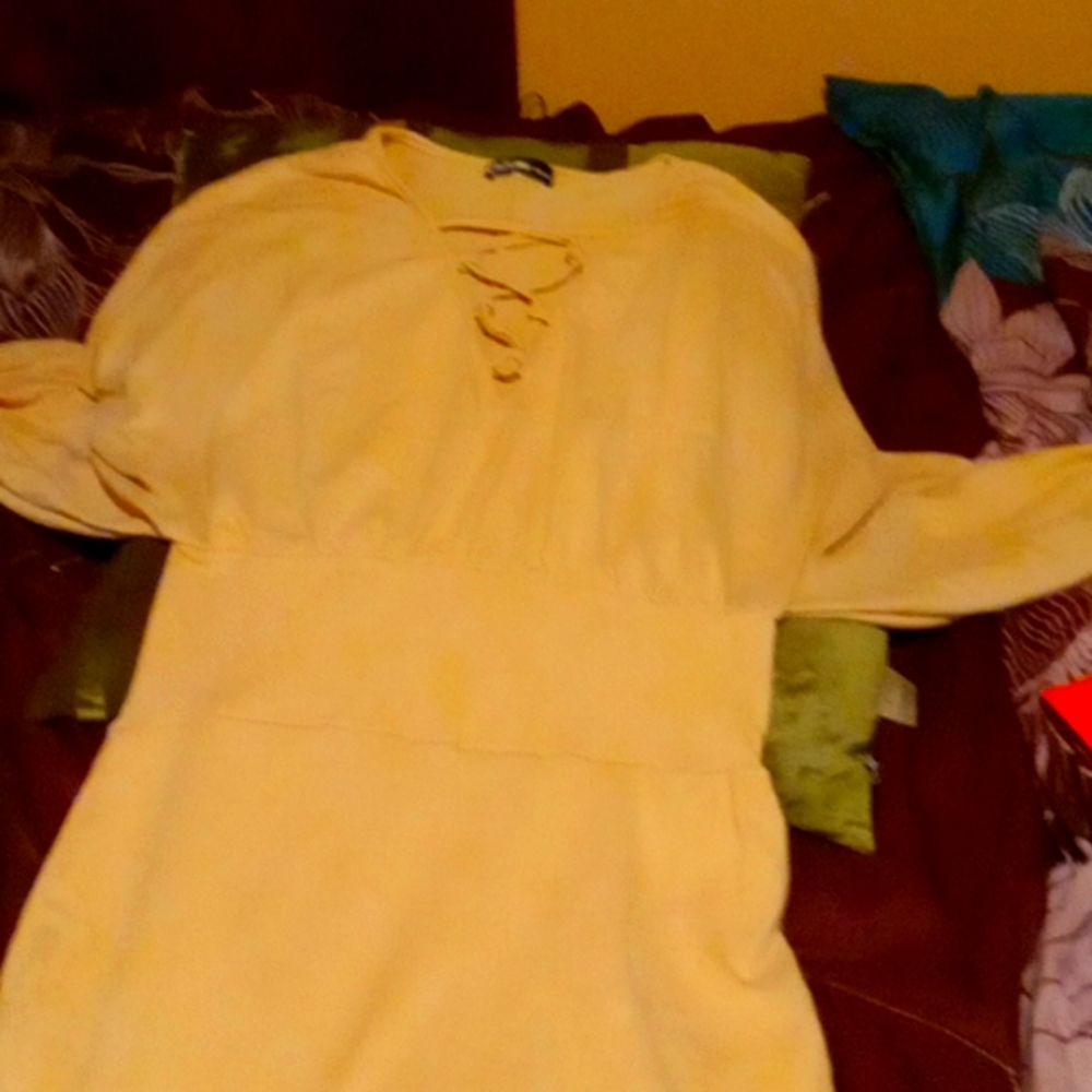 Light brown dress